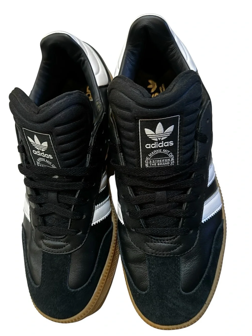 Adidas Samba OG Men’s Sneaker Black White Gum Sole Size 11.5 B75807